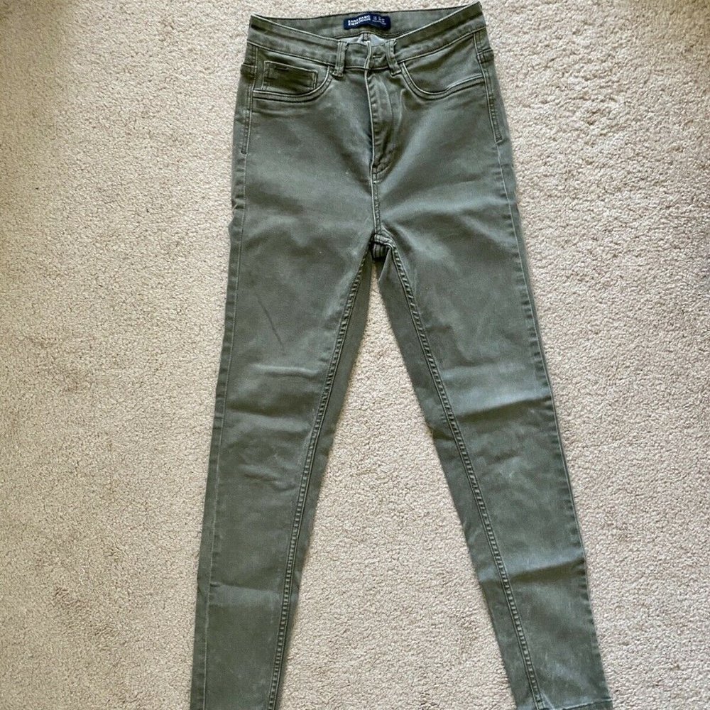 Zara Basic Denim Skinny High Waist Jeans Size 8